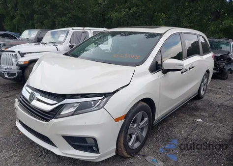 2019 Honda Odyssey Ex-L from USA, damaged, VIN 5FNRL6H76KB023015